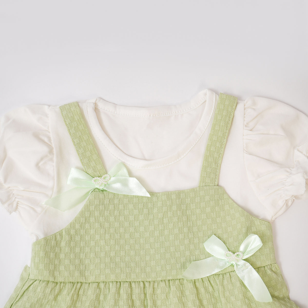 Gracy green Bowy Frock