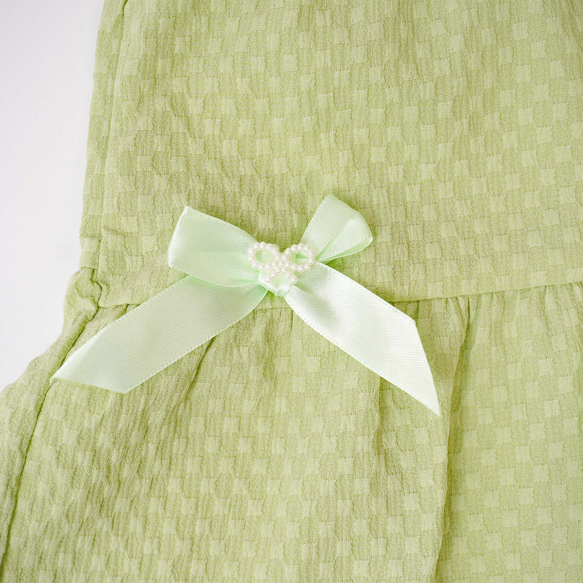 Gracy green Bowy Frock