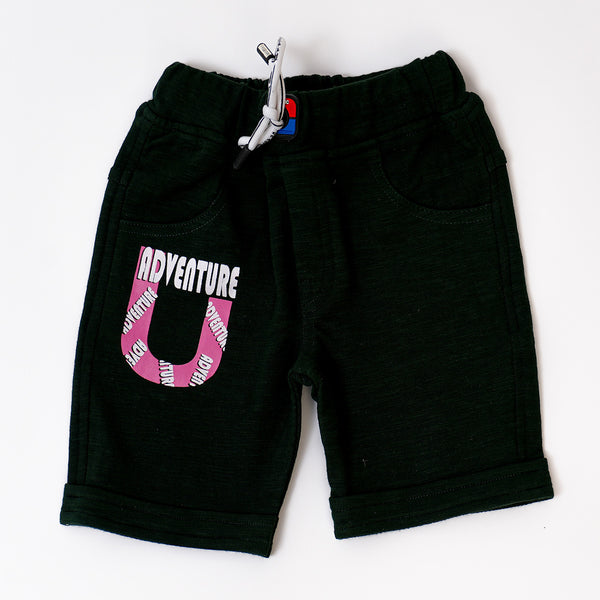 Boys Pink Green Adventure Up Tshirt short combo