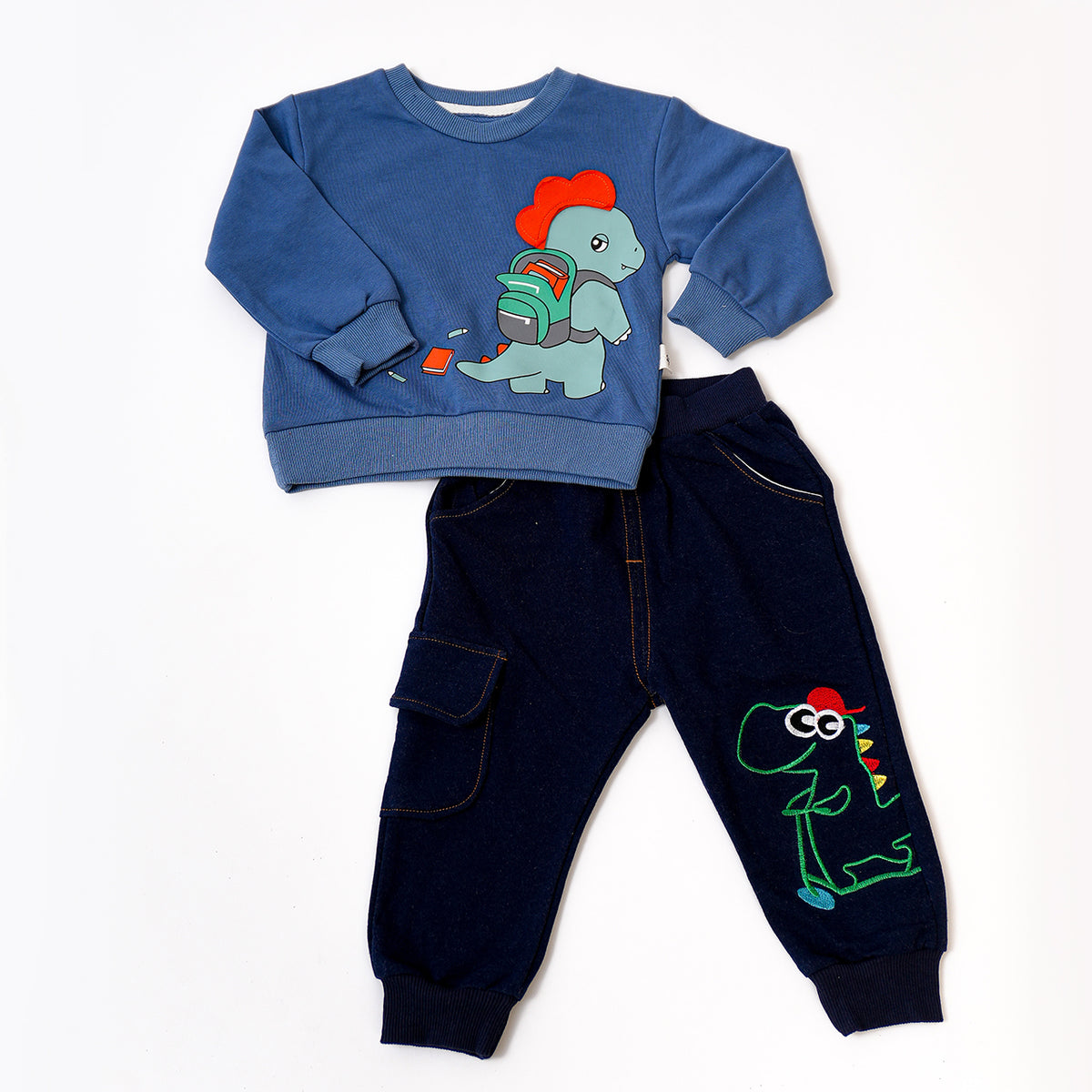 Little Dino Fun Boys Two Pcs Set