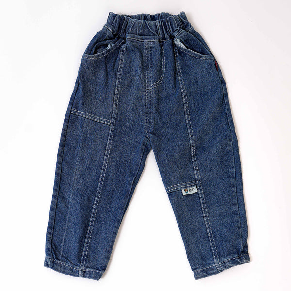 Space Fat Bear Denim Boys Set