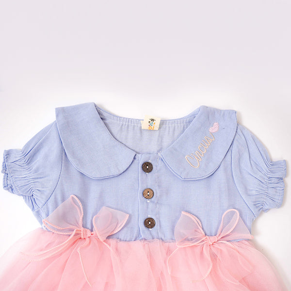 Bows and Buttons in Pinky Circus