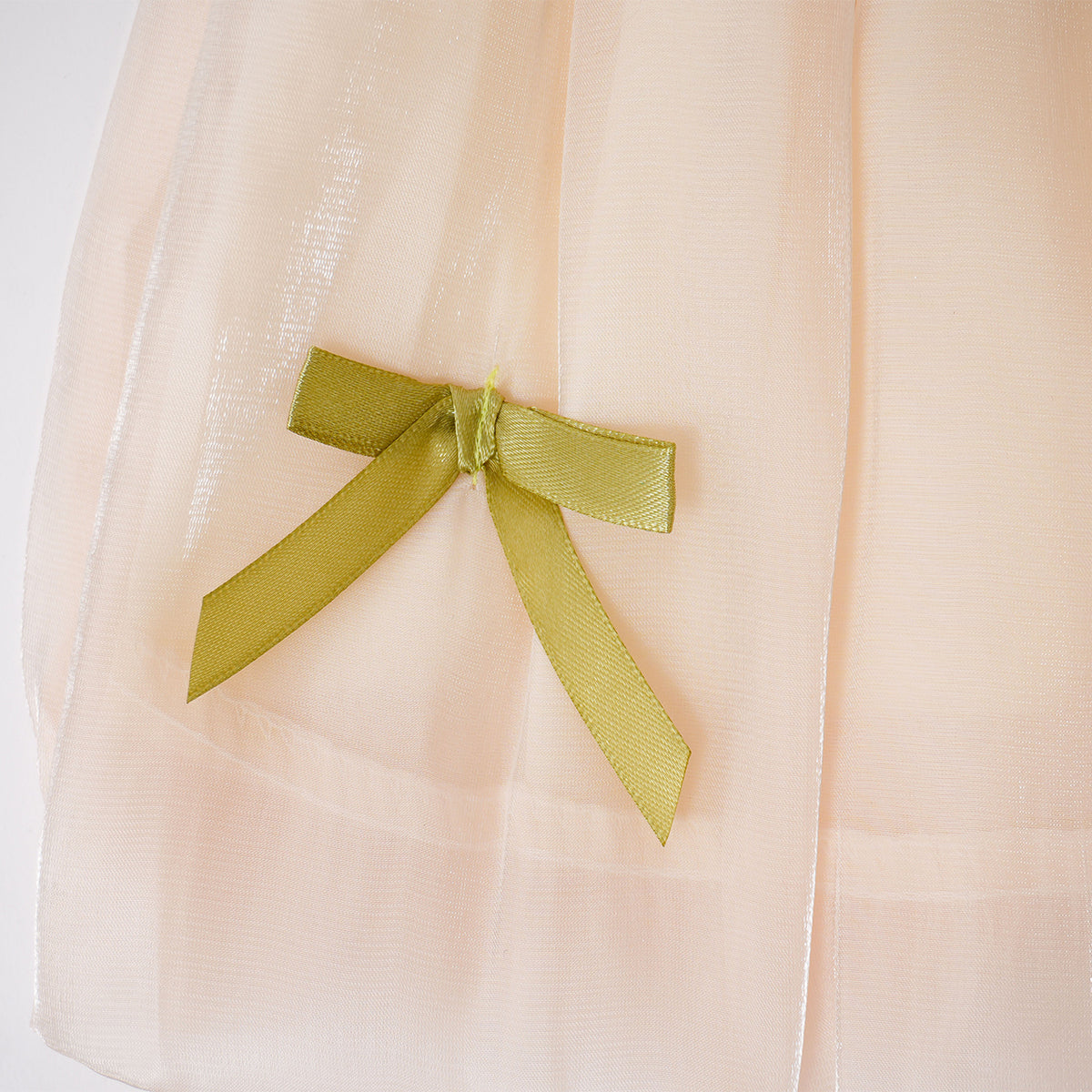 Teddy Bow Green Frock